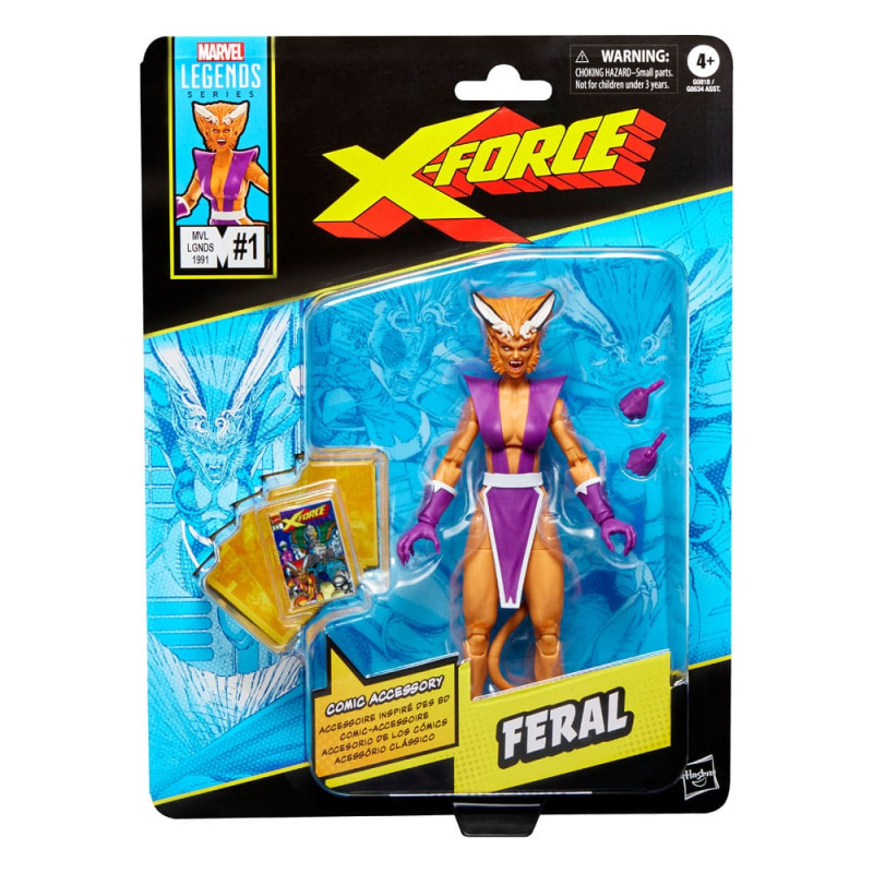 X-Force Marvel Legends Action Figure Feral 15 cm 10