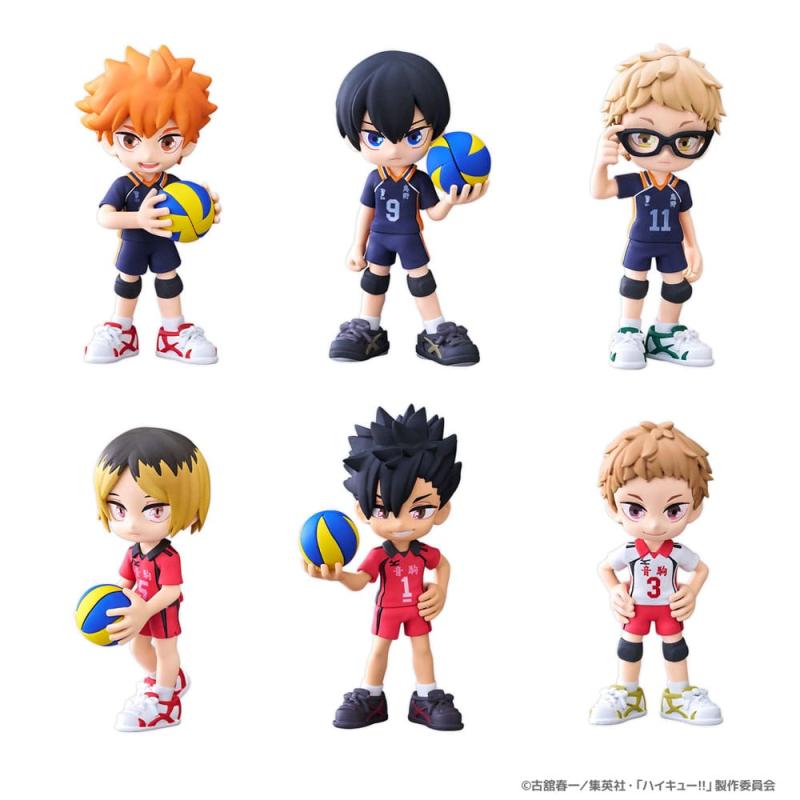 Haikyu!! PalVerse PVC Figures 9 cm Assortment (6)