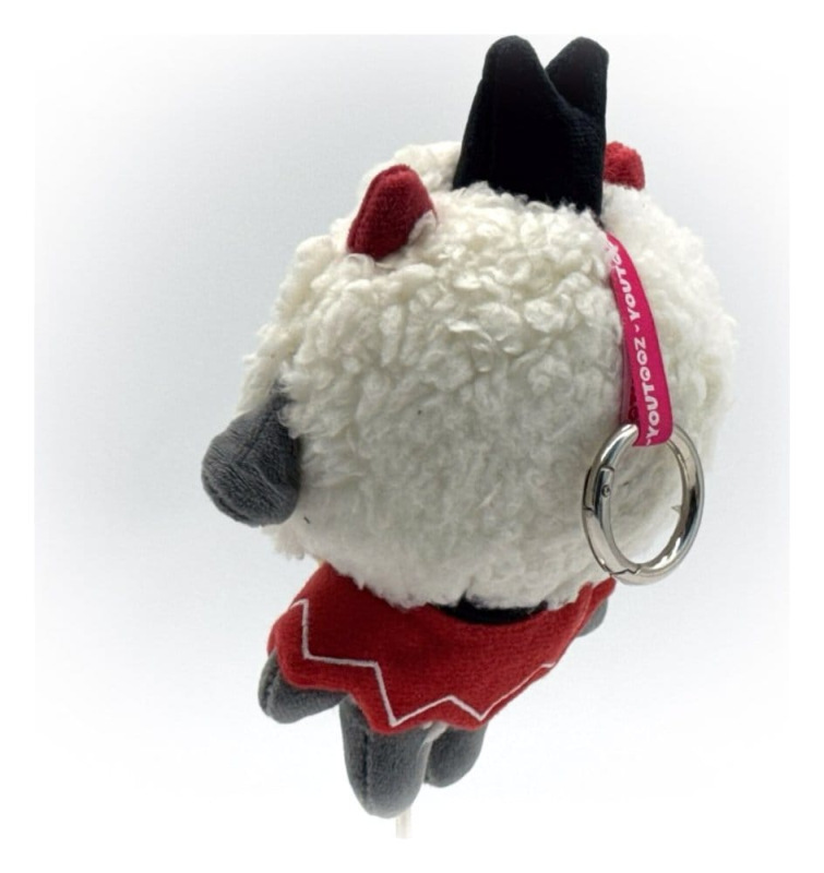 Cult of the Lamb Plush Keychain The Lamb 13 cm 3