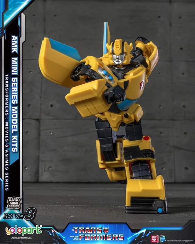 Transformers Generation One AMK Mini Series Plastic Model Kit Wave 3 Bumblebee IDW 11 cm 9