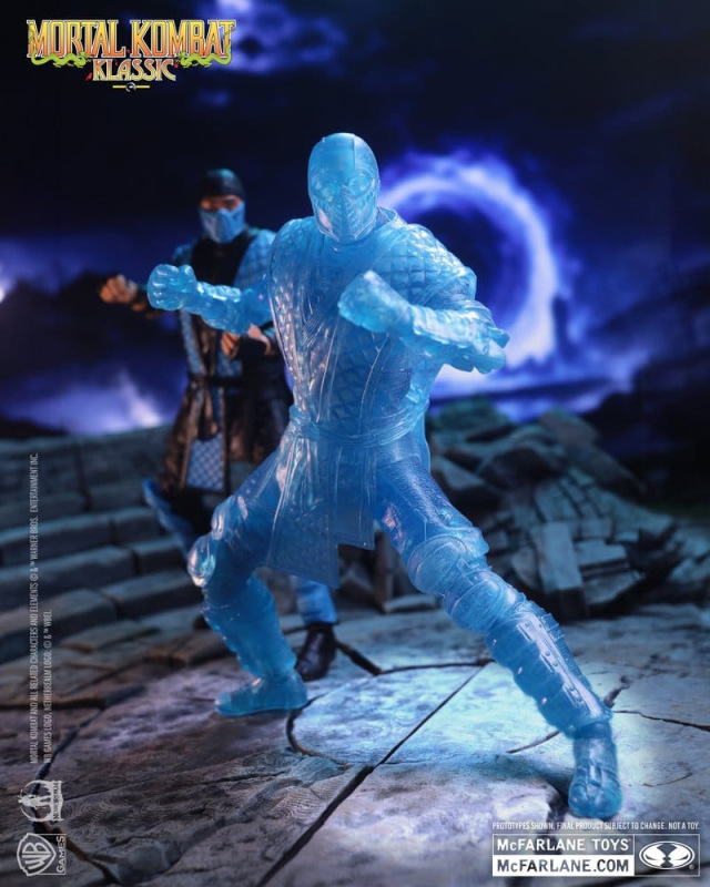 Mortal Kombat Klassic Action Figure Sub-Zero (Ice Clone) 18 cm 1