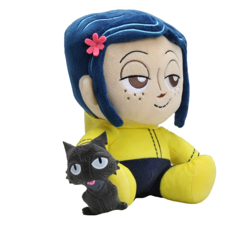 Coraline Phunny Plush Figure Coraline and the Cat 20 cm 1