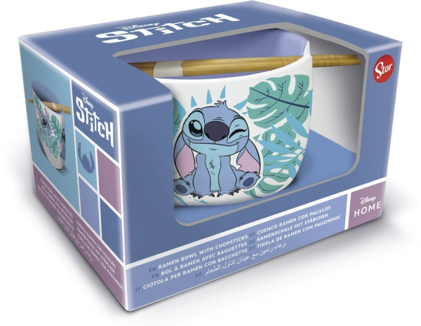 Lilo & Stitch Ramen Bowl with Chopsticks Stitch Aloha 2