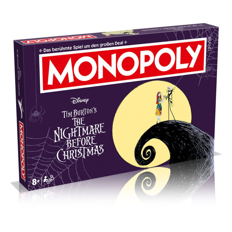 Monopoly Board Game Nightmare Before Christmas *German Version*