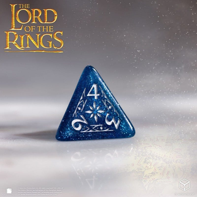 The Lord of the Rings Dice Set of 7 Gondor 6