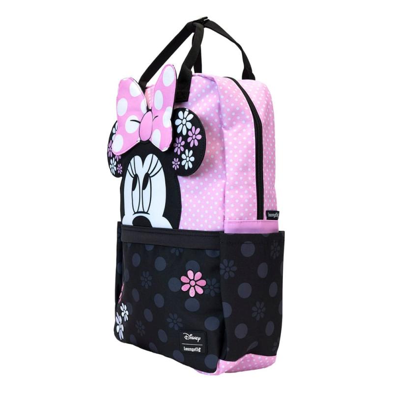 Disney by Loungefly Full-Size Backpack Minnie Floral Rock the Dots 1