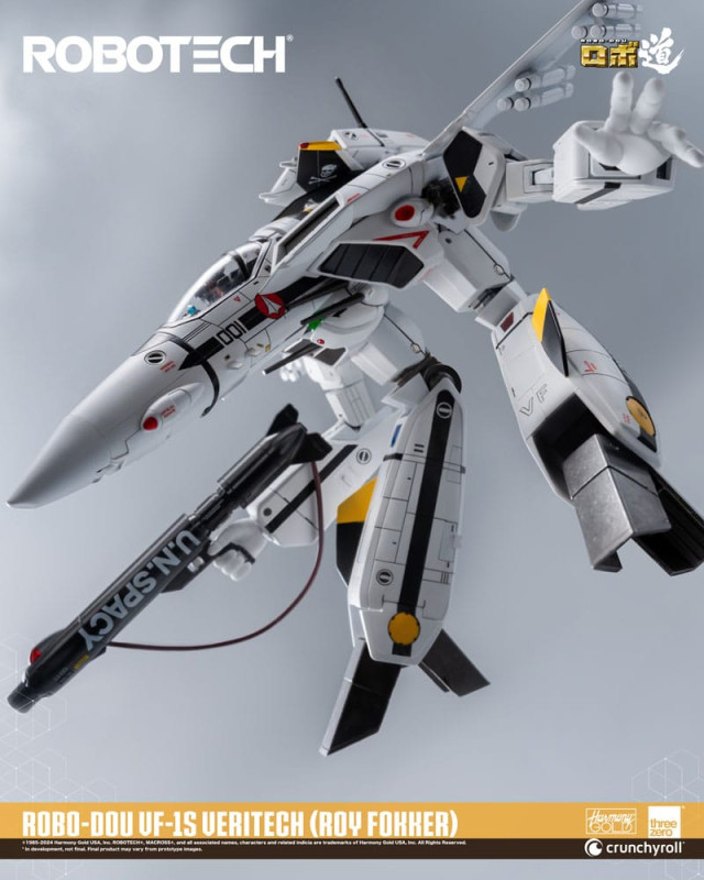 Robotech Action Figure ROBO-DOU VF-1S Veritech (Roy Fokker) 20 cm 12