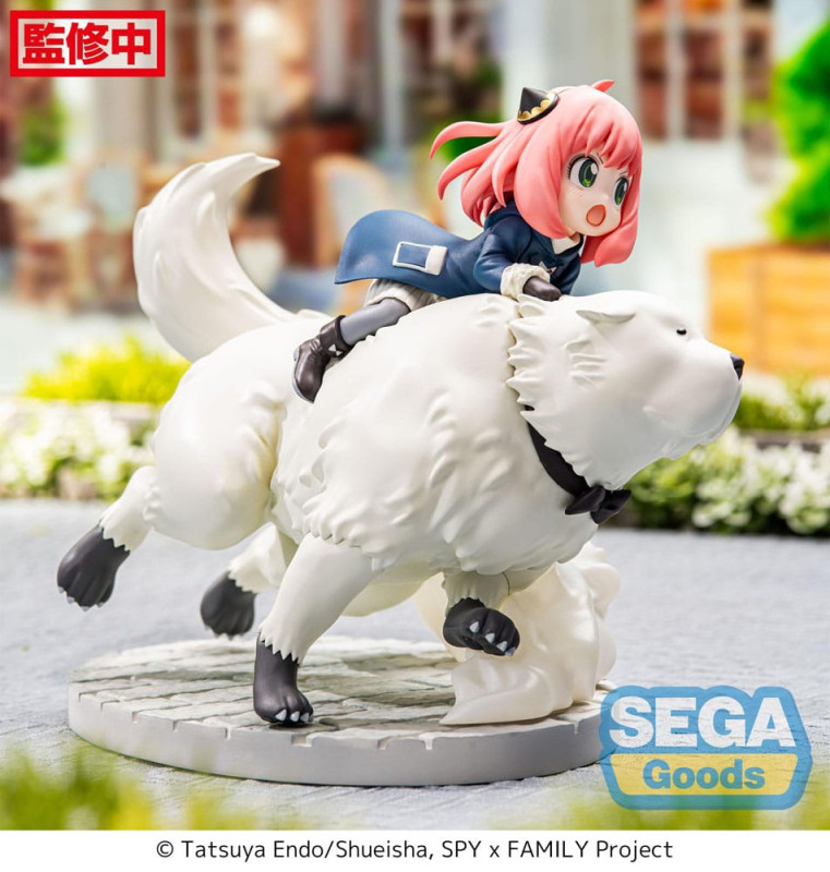 Spy x Family Luminasta PVC Statue Anya Forger & Bond Forger Mission Extend 16 cm 5