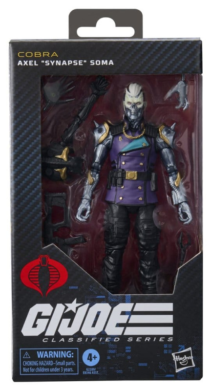 G.I. Joe Classified Series Action Figure #211 Axel "Synapse" Soma 15 cm 5