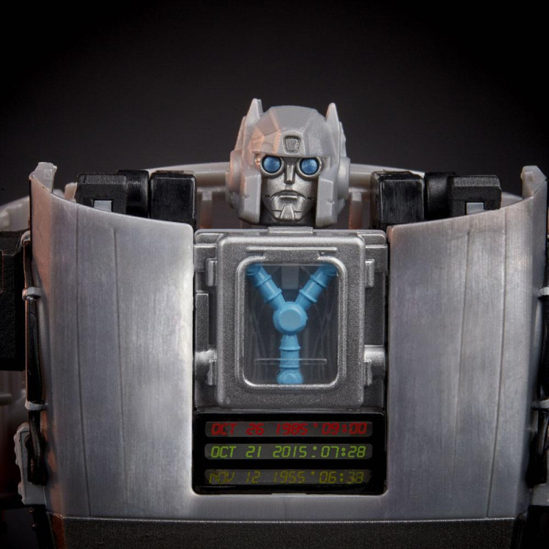 Transformers x Back to the Future Action Figure Delorian 14 cm 2