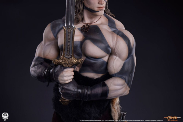 Conan the Barbarian Elite Series Statue 1/2 Conan Warpaint Edition 116 cm 14