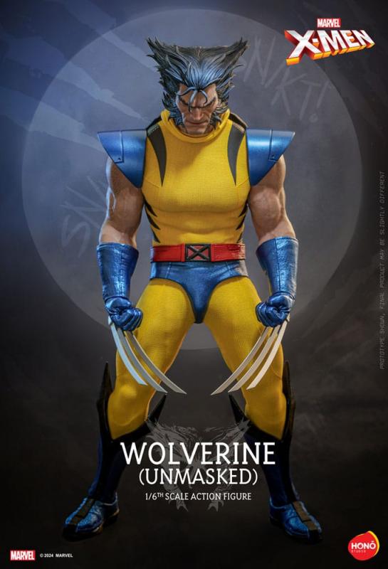 Marvel X-Men Action Figure 1/6 Wolverine (Unmasked) 28 cm