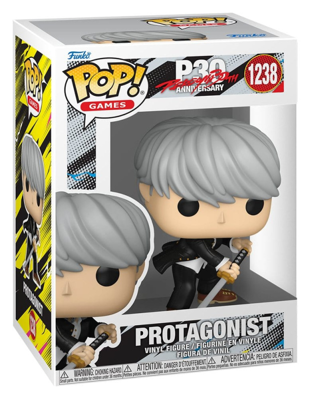 Persona 4 POP! Games Vinyl Figure Protagonist (Yu) 9 cm 1