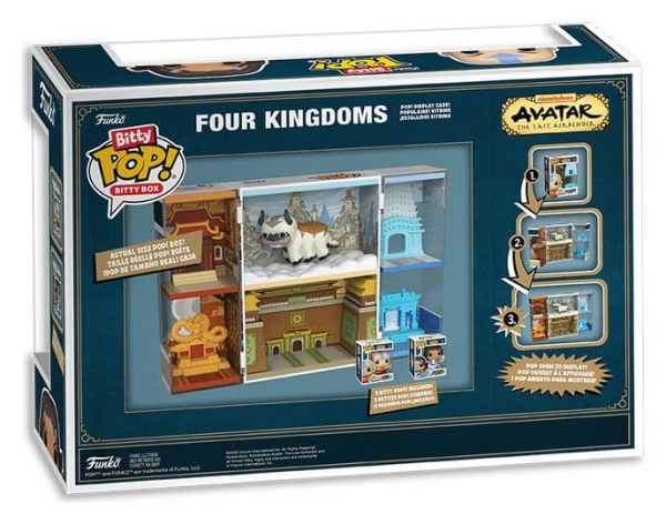 Avatar: The Last Airbender Bitty POP! Bitty Box Display with 2 Vinyl Figures Kingdoms 1