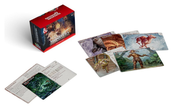Dungeons & Dragons RPG Reference Cards: Monsters (Mystical and Menacing) *English Version* 2