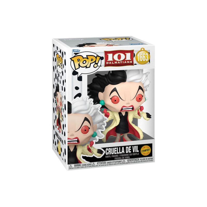 One Hundred and One Dalmatians POP! Vinyl Figures Cruella De Vil with Chase 9 cm Assortment (6) 3
