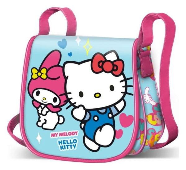 Sanrio Mini Muffin Crossbody Bag Hello Kitty Friendship Blue
