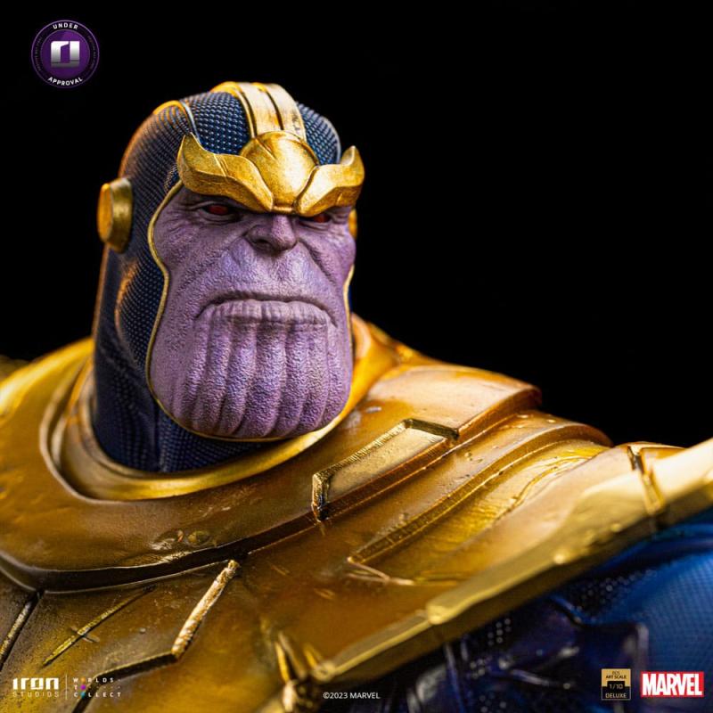 Marvel Deluxe BDS Art Scale Statue 1/10 Thanos Infinity Gaunlet Diorama 42 cm