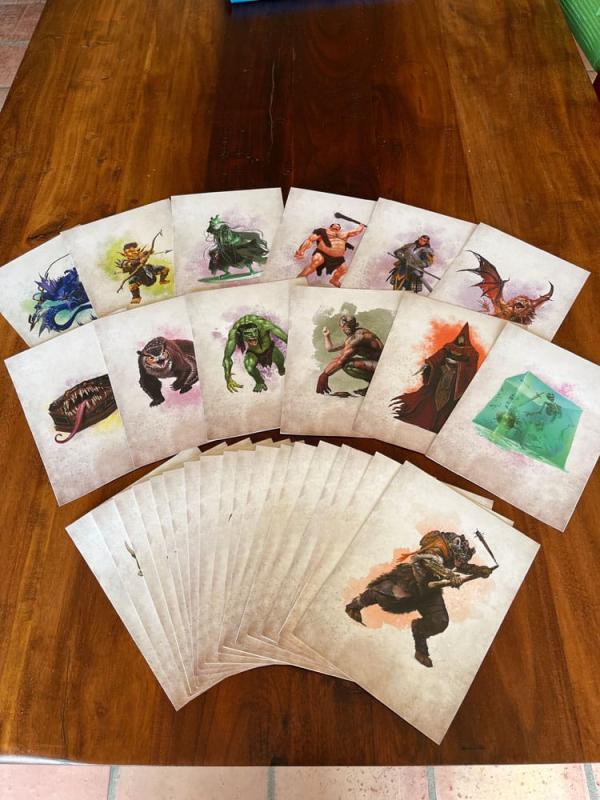 Dungeons & Dragons RPG Encounter Cards Challenge Rating 7+: Pack 2 *english*