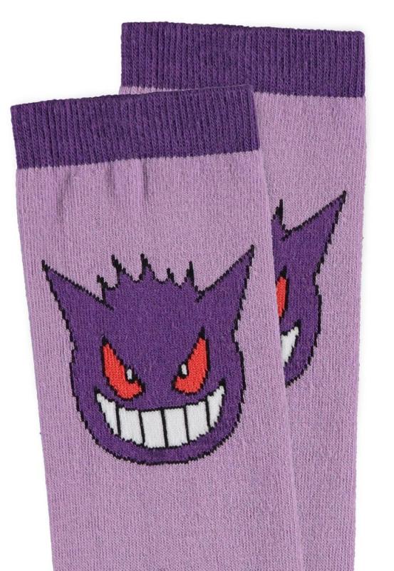Pokémon Knee High Socks Gengar 39-42