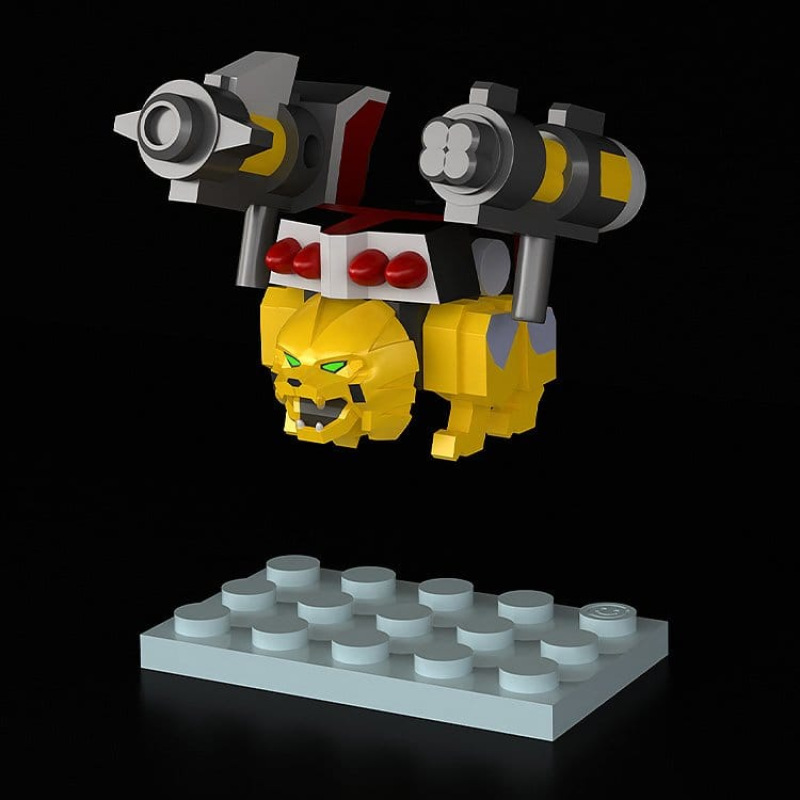 The Brave Fighter of Legend Da-Garn Brickroid Action Figure Ga-Orn (Animal Mode) 2 cm 3