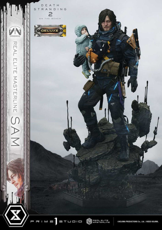 Death Stranding 2: On the Beach Real Elite Masterline Series Statue 1/3 Sam Deluxe Version 83 cm 5