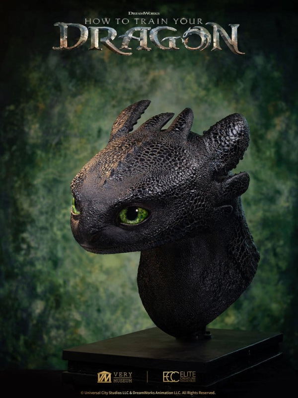 How to Train Your Dragon Life Size Bust Toothless 66 cm 7