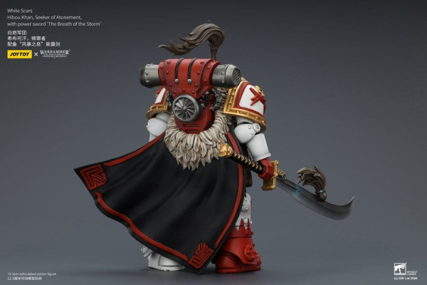 Warhammer The Horus Heresy Action Figure White Scars Hibou Khan, Seeker of Atonement 12 cm 3