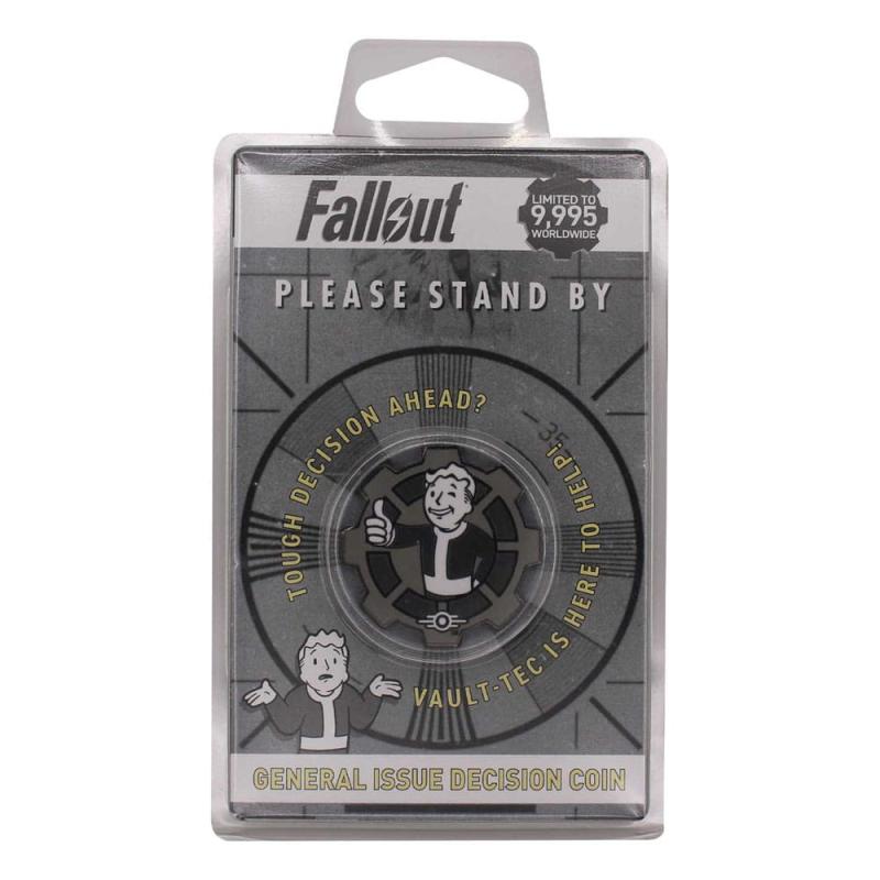 Fallout Collectable Coin Decision Black & White Limited Edition 2