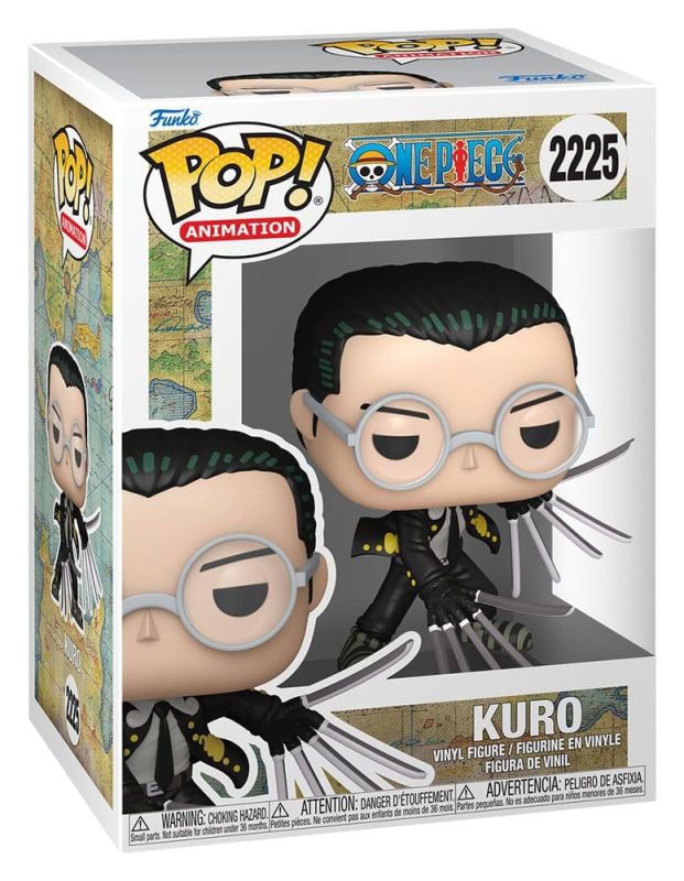 One Piece POP! Animation Vinyl Figure Kuro 9 cm 1