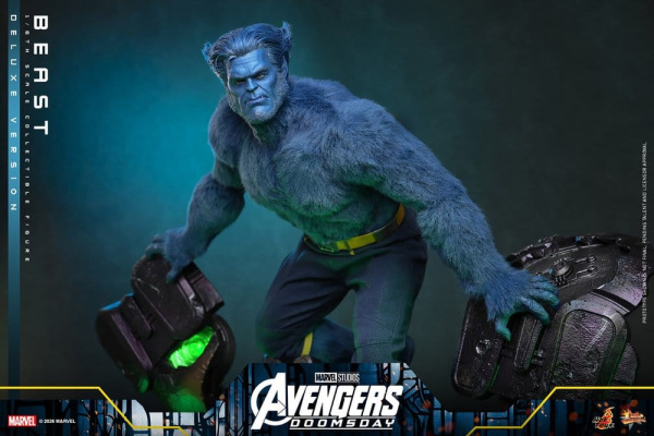 Marvel X-Men Movie Masterpiece Action Figure 1/6 Beast (Deluxe Version) 33 cm 5