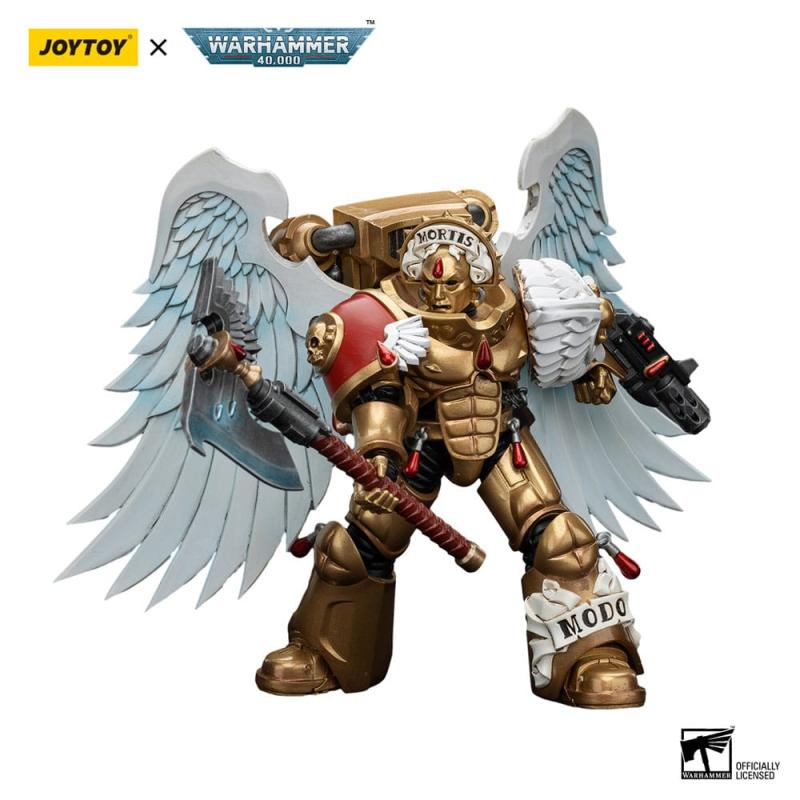 Warhammer The Horus Heresy Action Figure 1/18 Blood Angels Sanguinary Guard with Encarmine Axe and I 8