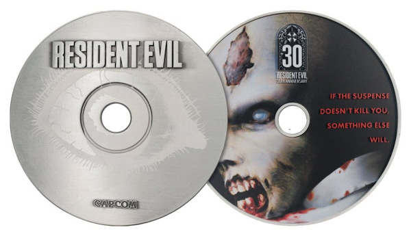 Resident Evil Replica CD-ROM 30th Anniversary Limited Edition 11 cm 3