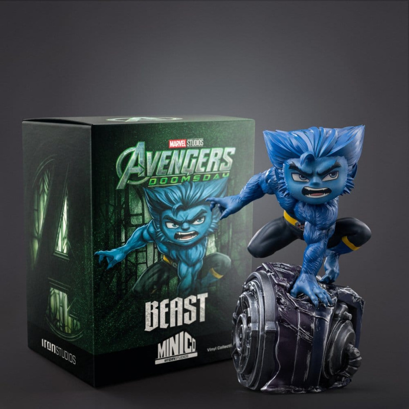 Avengers: Doomsday MiniCo Mini Figure Beast (Hank McCoy) 17 cm 1