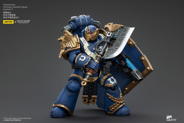 Warhammer The Horus Heresy Action Figure 1/18 Ultramarines Invictarus Suzerain Squad Suzerain 3 12 c 5