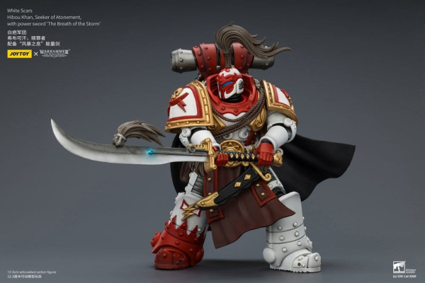 Warhammer The Horus Heresy Action Figure White Scars Hibou Khan, Seeker of Atonement 12 cm 6