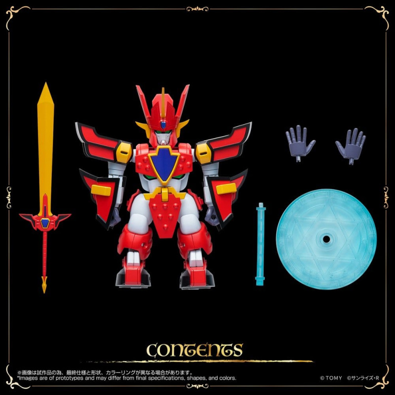 Mado King Granzort Toyrise Action Figure Granzort 12 cm 6