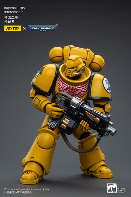 Warhammer 40k Action Figure 1/18 Imperial Fists Intercessors 12 cm