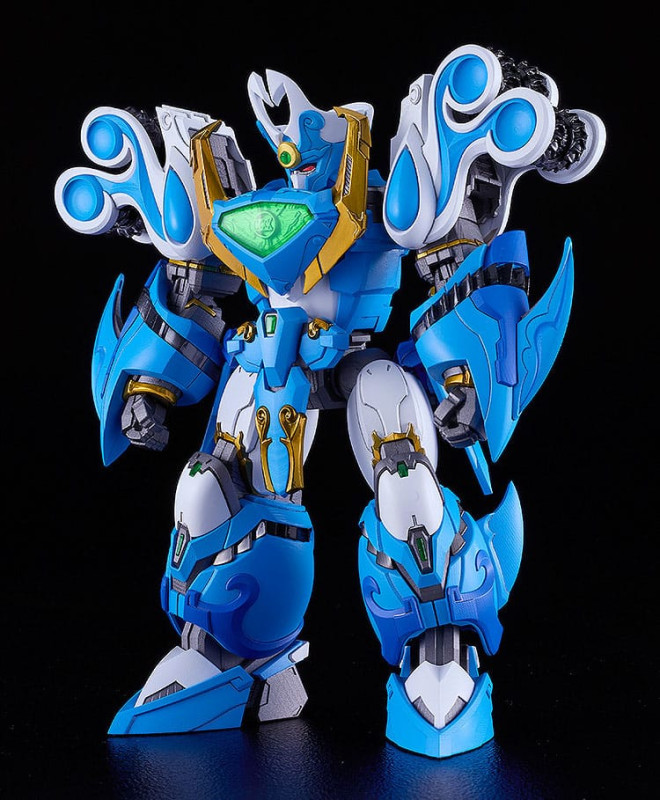Mado King Granzort Moderoid Plastic Model Kit King´s Style Aquabeat Gold Edition 18 cm 9