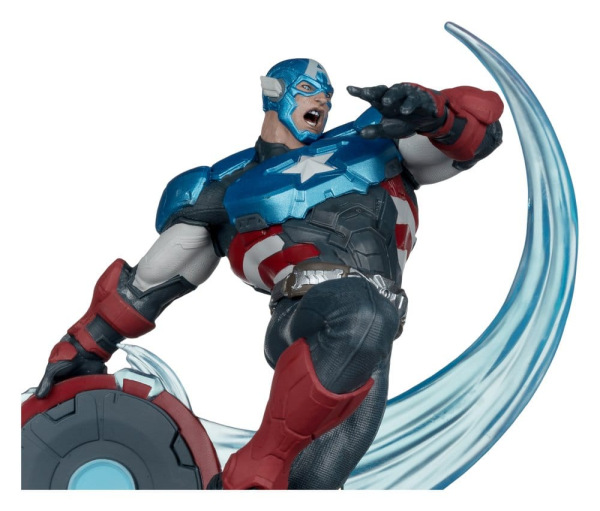 Marvel Rivals Collection 1/10 Action Figure Captain America 20 cm 3