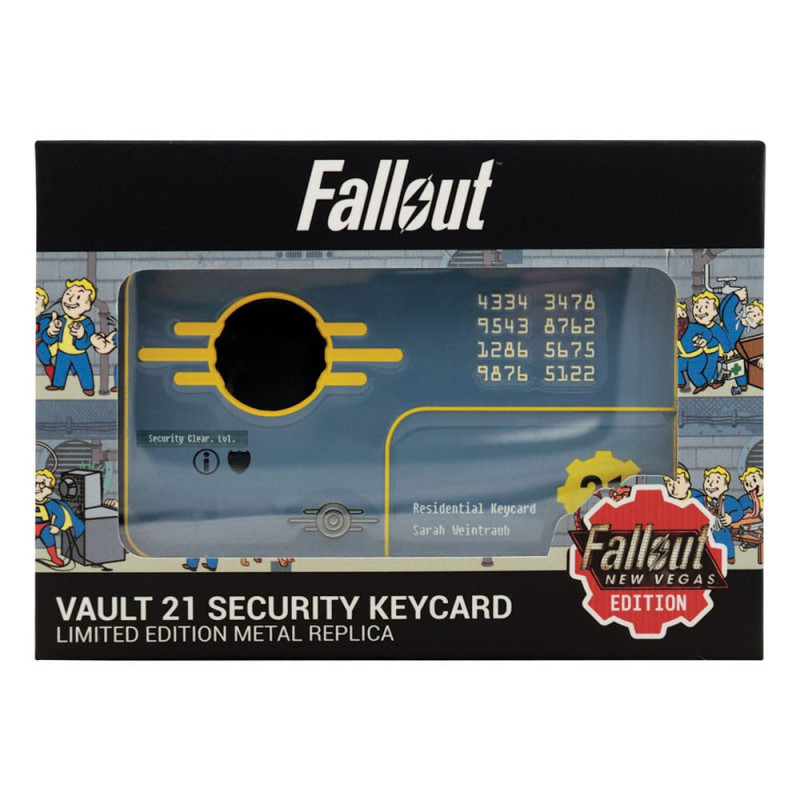 Fallout: New Vegas Replica Vault 21 Security Keycard Limited Edition 3