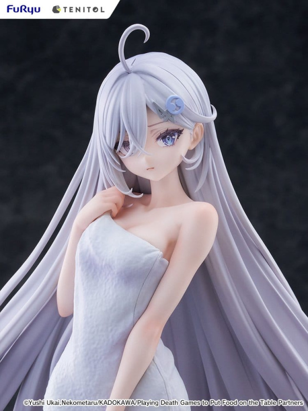 Playing Death Games to Put Food on the Table Light Novel PVC Statue Yuki Golden Bath Ver. 30 cm 7