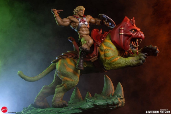 Masters of the Universe 1/4 Figure He-Man & Battle Cat 76 cm 1