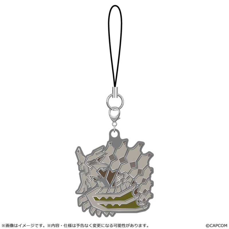 Monster Hunter Wilds Metal Keychain Monster Icon 5 cm Assortment (10) 4