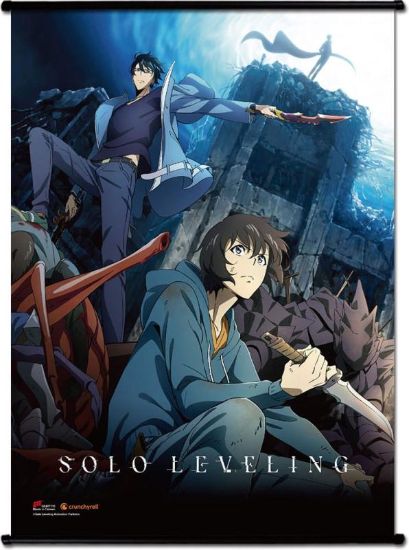 Solo Leveling Wall Scroll Sung Jinwoo Key Art 44 x 33 cm