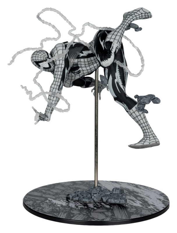 Marvel PVC Statue !/10 Spider-Man (Line Art) (The Amazing Spider-Man #318) (Gold Label) 17 cm 4