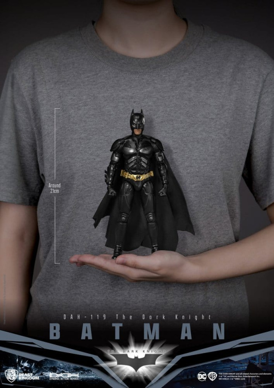 DC Comics Dynamic 8ction Heroes Action Figure Batman (The Dark Knight) 21 cm 8