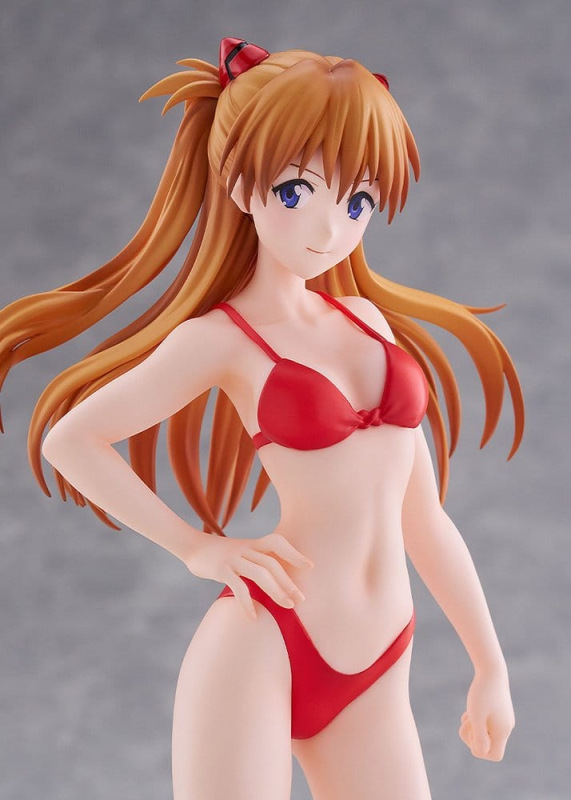 Rebuild of Evangelion Pop Up Parade Beach Queens Asuka Shikinami Langley (Bikini Style) L Size 23 cm 8