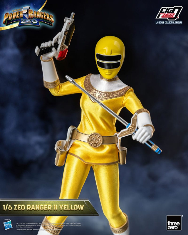 Power Rangers Zeo FigZero Action Figure 1/6 Ranger II Yellow 30 cm 6