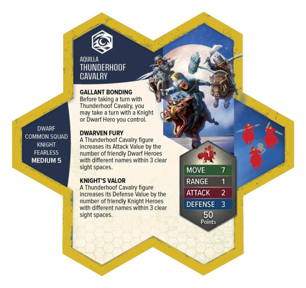 Heroscape Army Expansion Thunderhoof Calvary Standard Edition *English Version* 2